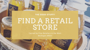 buy local honey at a nearby store